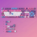 Graffiti Bear 104+24 PBT Dye-subbed Keycaps Set Cherry Profile for MX Switches Mechanical Gaming Keyboard